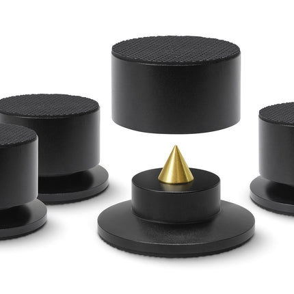 Dynavox BA-4 high-end voetenset  4 delig zwart