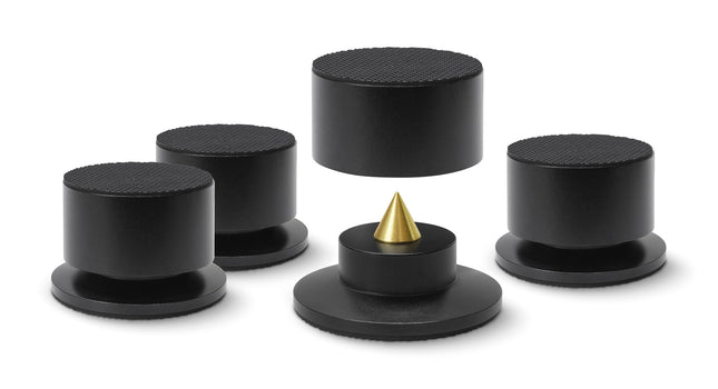 Dynavox BA-4 high-end voetenset  4 delig zwart