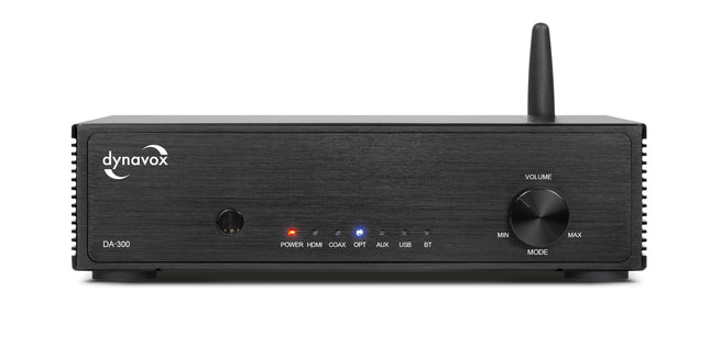 Dynavox DA-300 versterker zwart met HDMI ARC