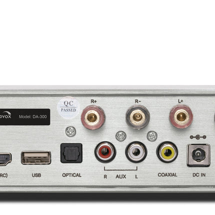 Dynavox DA-300 versterker zilver met HDMI ARC 