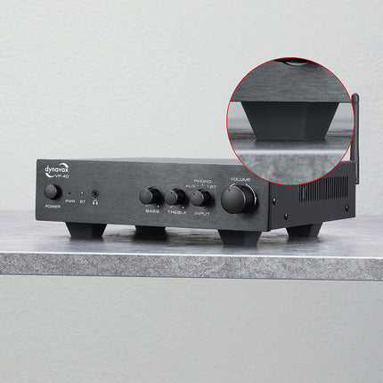 Dynavox Siliconen elastomeer demper EDS50 set van 4